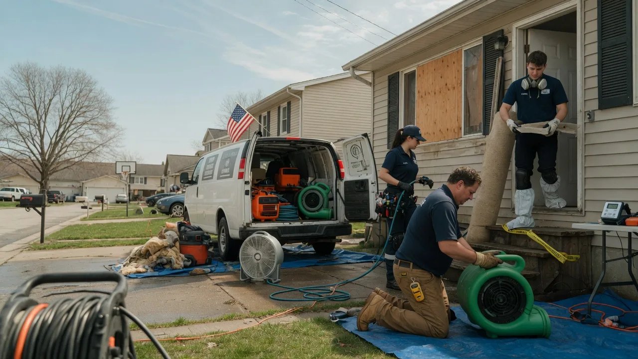 Water Damage Restoration in Wing, AL near me